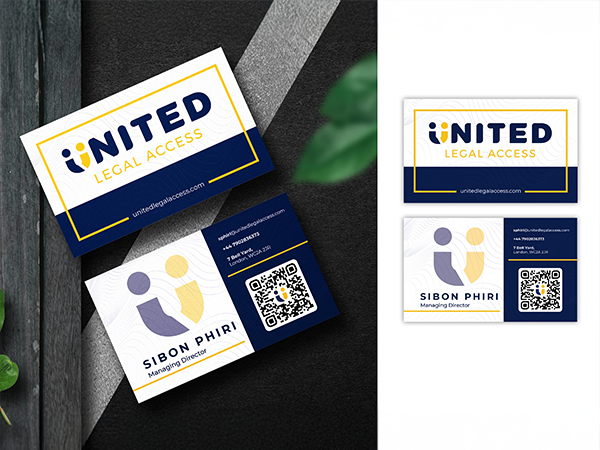 ULA Business card Mockup